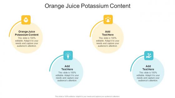 Orange Juice Potassium Content In Powerpoint And Google Slides Cpb