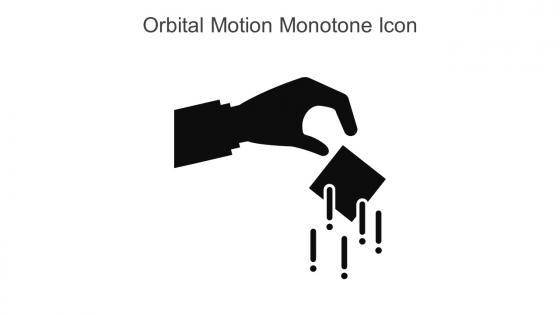 Orbital Motion Monotone Icon In Powerpoint Pptx Png And Editable Eps Format