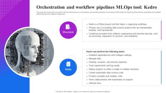 Orchestration And Workflow Pipelines Mlops Tool Kedro Machine Learning Operations