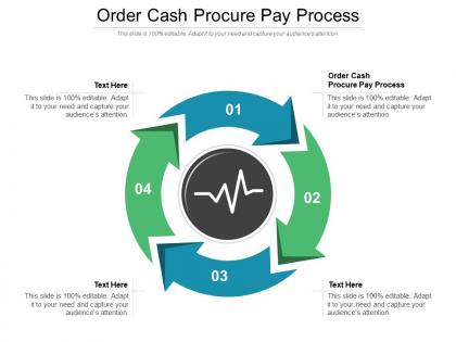 Order cash procure pay process ppt powerpoint presentation model background image cpb