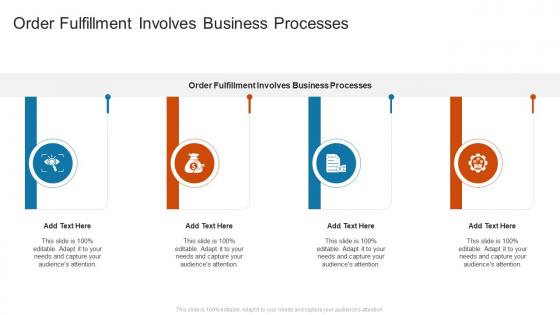 Order Fulfillment Involves Business Processes In Powerpoint And Google Slides Cpb