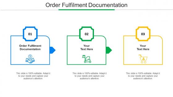 Order Fulfilment Documentation Ppt Powerpoint Presentation Infographic Template Visuals Cpb