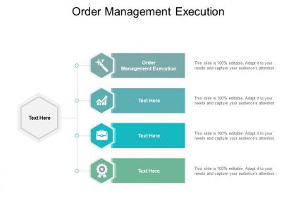 Order management execution ppt powerpoint presentation summary graphics download cpb