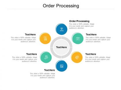 Order processing ppt powerpoint presentation layouts good cpb