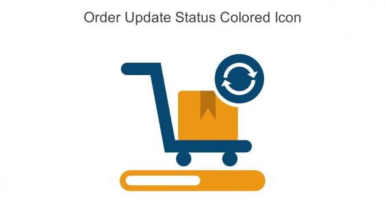 Order Update Status Colored Icon In Powerpoint Pptx Png And Editable Eps Format