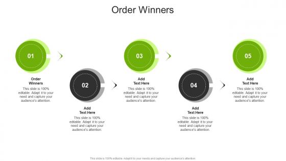 Order Winners In Powerpoint And Google Slides Cpb