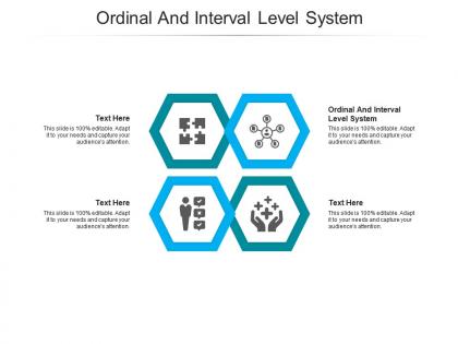 Ordinal and interval level system ppt powerpoint presentation ideas master slide cpb
