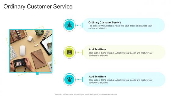 Ordinary Customer Service In Powerpoint And Google Slides Cpb