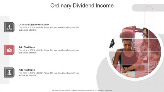 Ordinary Dividend Income In Powerpoint And Google Slides Cpb