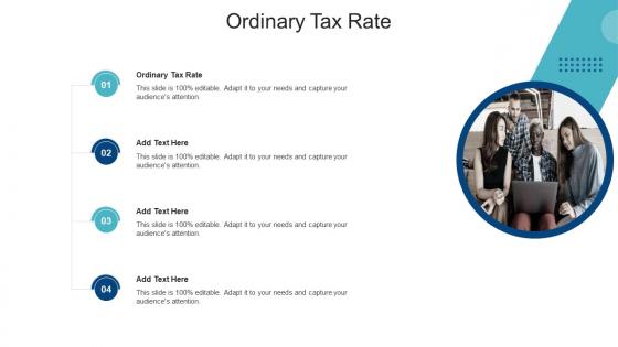 Ordinary Tax Rate In Powerpoint And Google Slides Cpb