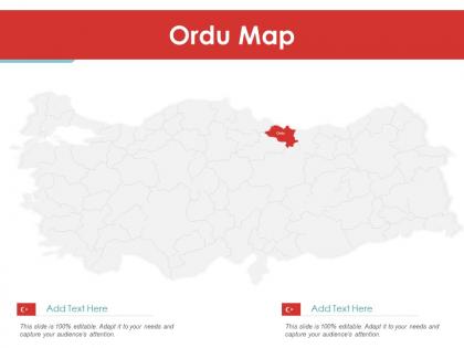 Ordu map powerpoint presentation ppt template
