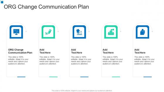 Org Change Communication Plan In Powerpoint And Google Slides Cpb