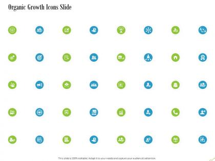 Organic growth icons slide ppt powerpoint presentation outline picture