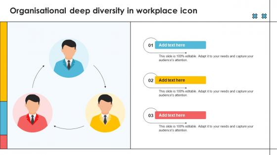 Organisational Deep Diversity In Workplace Icon