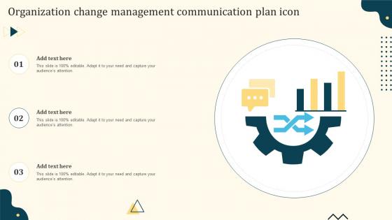 Organization Change Management Communication Plan Icon
