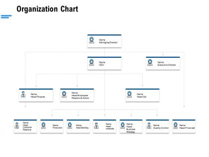 Organization chart ppt powerpoint presentation gallery diagrams