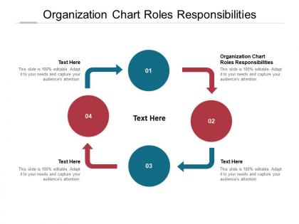 Organization chart roles responsibilities ppt powerpoint presentation tips cpb