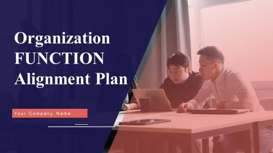 Organization Function Alignment Plan Powerpoint Presentation Slides Strategy CD V