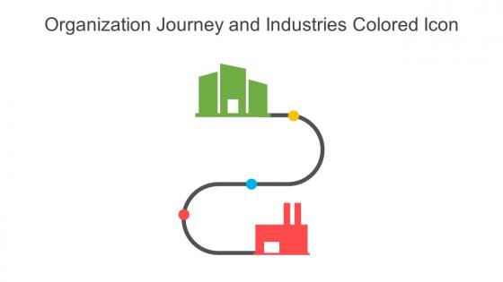 Organization Journey And Industries Colored Icon In Powerpoint Pptx Png And Editable Eps Format