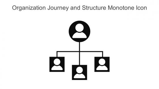 Organization Journey And Structure Monotone Icon In Powerpoint Pptx Png And Editable Eps Format