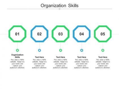 Organization skills ppt powerpoint presentation icon designs cpb