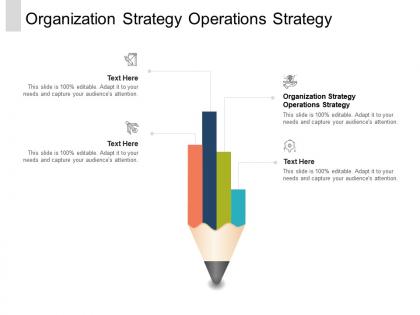 Organization strategy operations strategy ppt powerpoint presentation slides layouts cpb