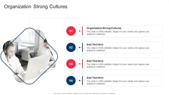Organization Strong Cultures In Powerpoint And Google Slides Cpb