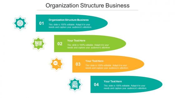 Organization Structure Business Ppt Powerpoint Presentation Pictures Diagrams Cpb