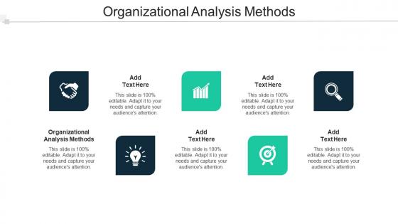 Organizational Analysis Methods Ppt Powerpoint Presentation Model Picture Cpb