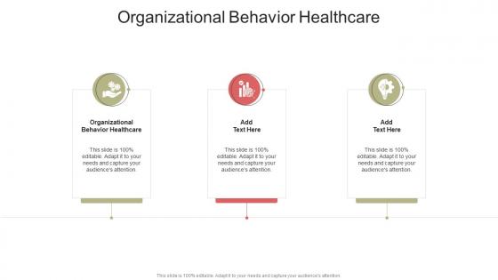 Organizational Behavior Healthcare In Powerpoint And Google Slides Cpb