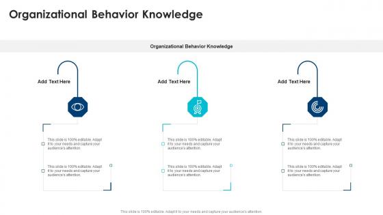 Organizational Behavior Knowledge In Powerpoint And Google Slides Cpb