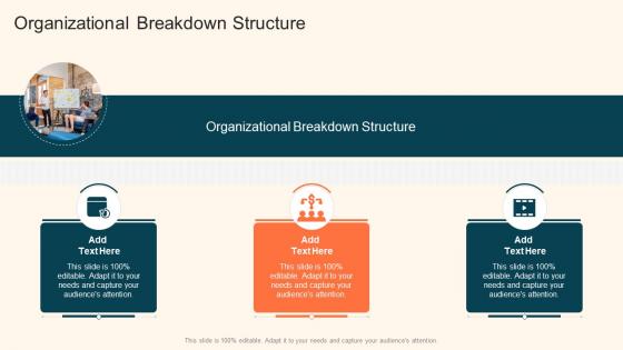 Organizational Breakdown Structure In Powerpoint And Google Slides Cpb