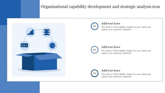Organizational Capability Development And Strategic Analysis Icon