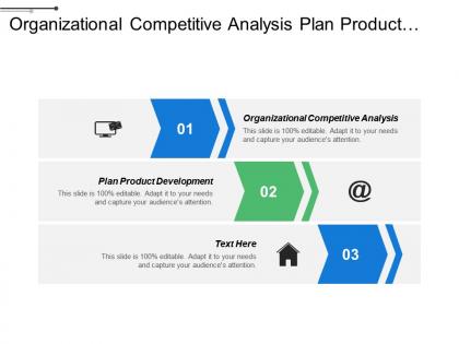 Organizational competitive analysis plan product development business strategy analysis cpb