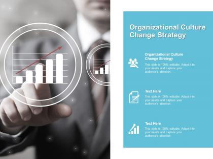 Organizational culture change strategy ppt powerpoint presentation model aids cpb