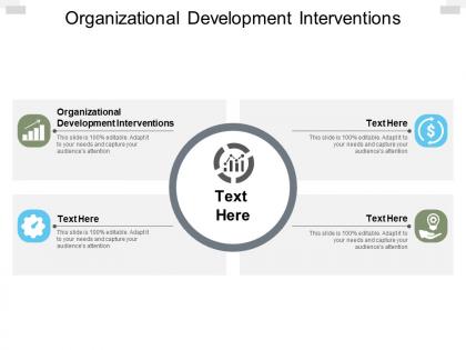 Organizational development interventions ppt powerpoint presentation inspiration outfit cpb