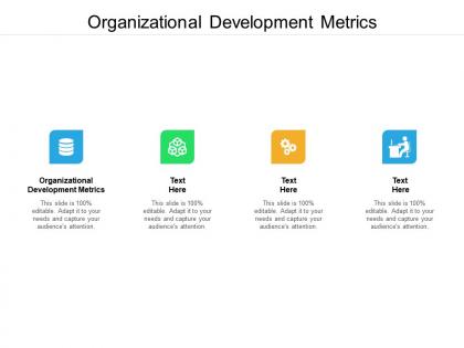 Organizational development metrics ppt powerpoint presentation ideas rules cpb