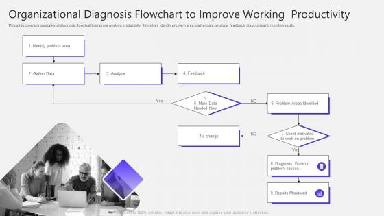 Organizational Diagnosis Flowchart To Improve Working Productivity
