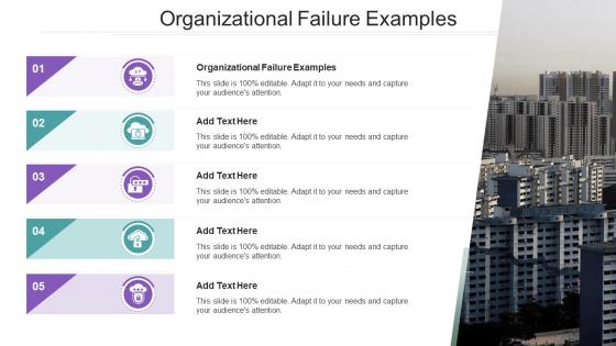 Organizational Failure Examples In Powerpoint And Google Slides Cpb