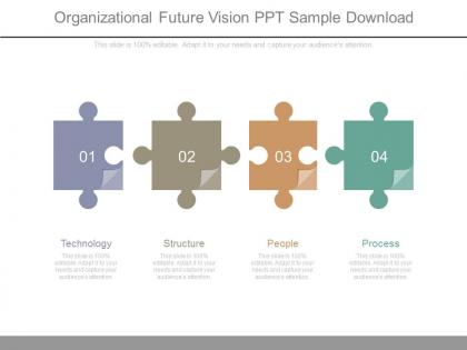 Organizational future vision ppt sample download