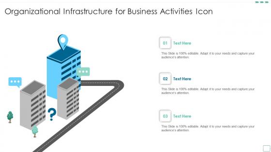 Organizational Infrastructure For Business Activities Icon