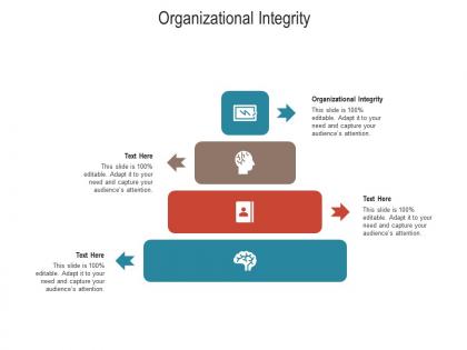 Organizational integrity ppt powerpoint presentation professional sample cpb