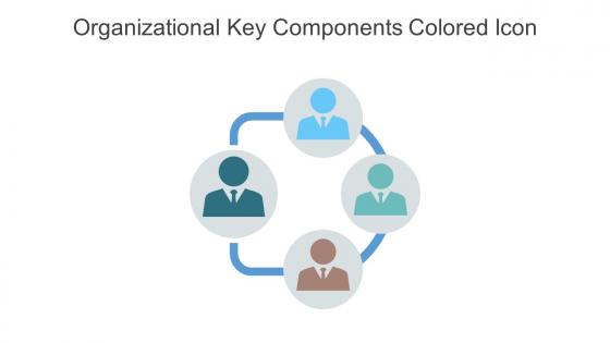 Organizational Key Components Colored Icon In Powerpoint Pptx Png And Editable Eps Format