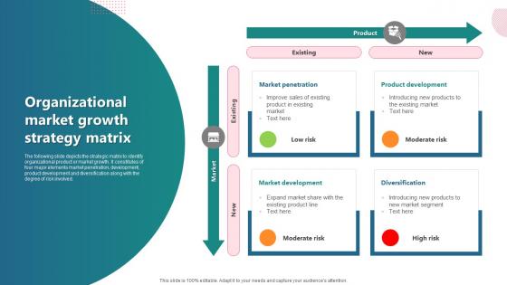 Organizational Market Growth Strategy Matrix