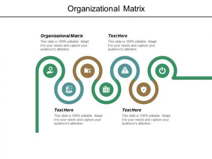 Organizational matrix ppt powerpoint presentation layouts styles cpb