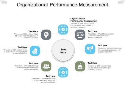 Organizational performance measurement ppt powerpoint presentation layouts tips cpb