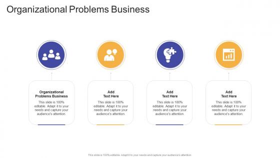 Organizational Problems Business In Powerpoint And Google Slides Cpb