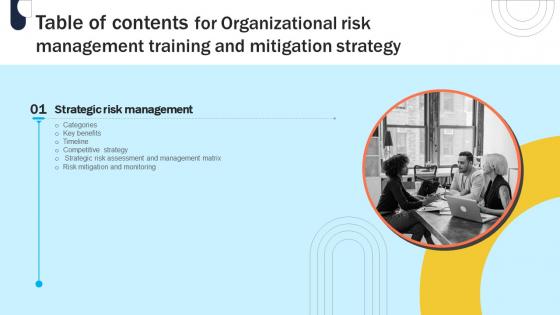 Table Of Contents Organizational Risk Management Training And Mitigation Strategy DTE SS
