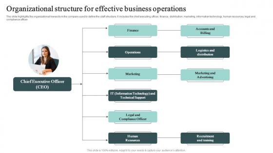 Organizational Structure For Effective Business Operations Cross Border Business Plan BP SS
