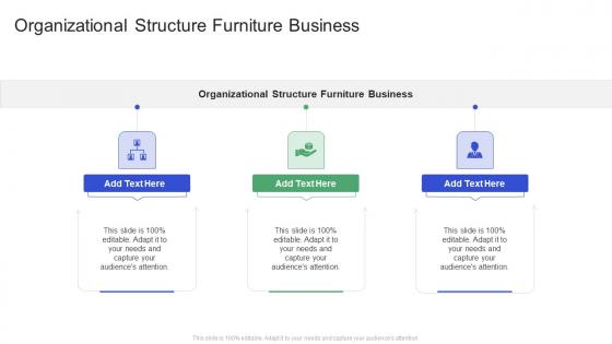 Organizational Structure Furniture Business In Powerpoint And Google Slides Cpb